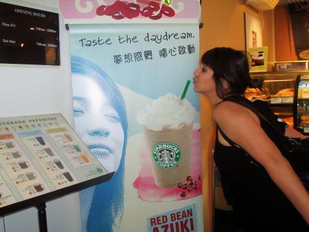 Starbucks, Hong Kong&Sarah...
